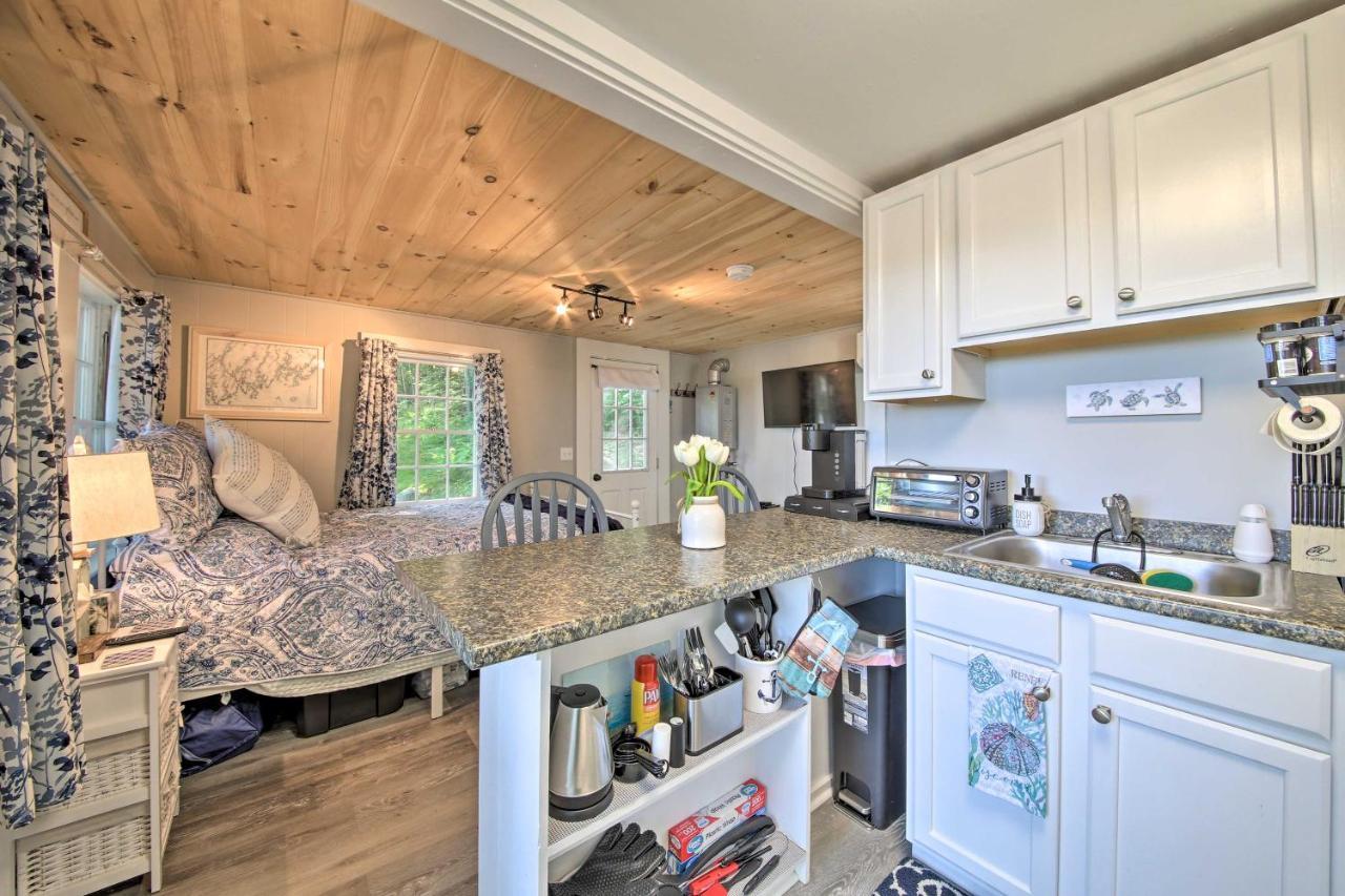 Lush Edgecomb Studio Cottage With Fire Table! מראה חיצוני תמונה