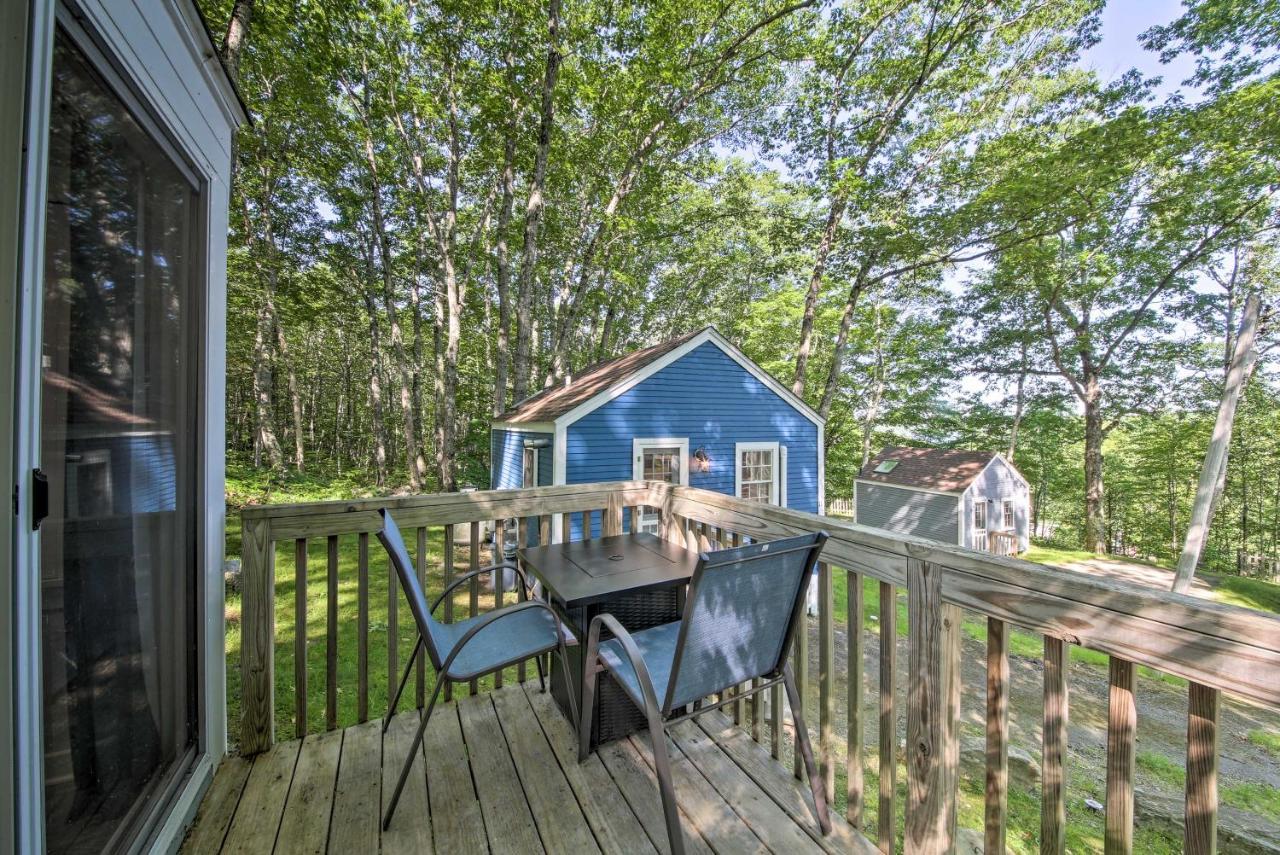 Lush Edgecomb Studio Cottage With Fire Table! מראה חיצוני תמונה